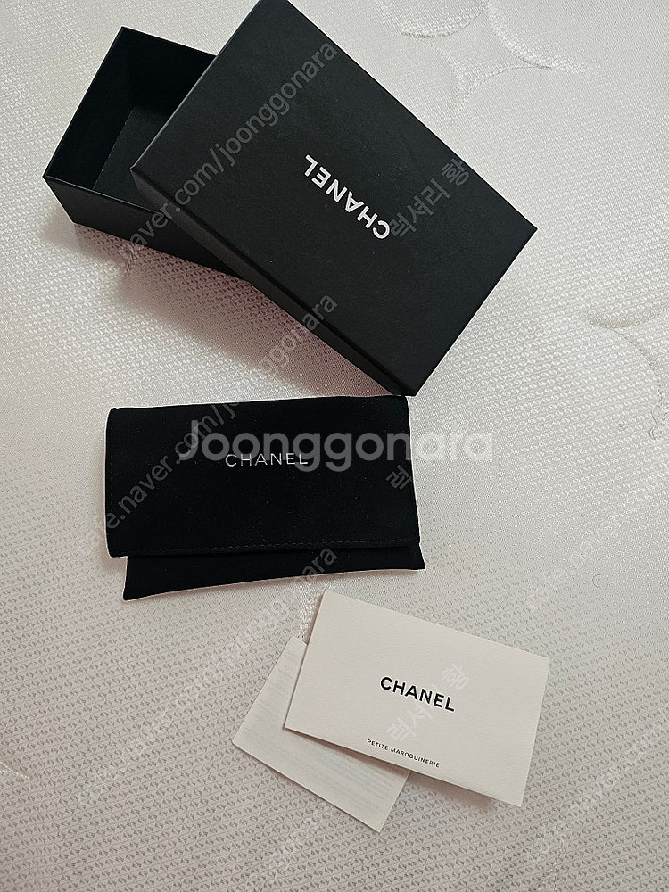 샤넬 AP1167 금장 카드지갑--2